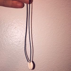 A shell necklace